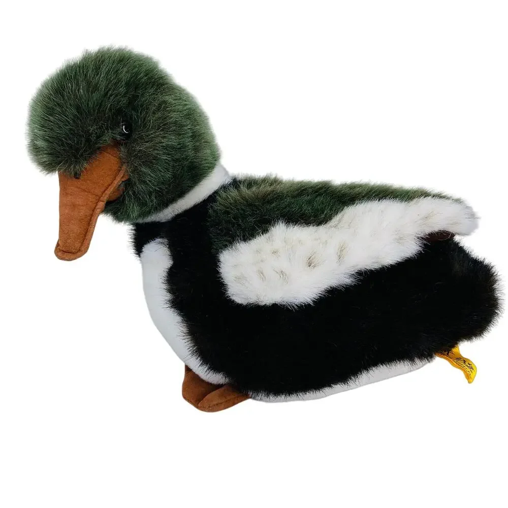 Vintage 24K Polar Puff Stuffed Duck Plush